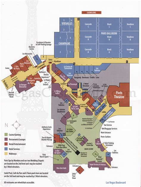 Texas Station Casino Mapa