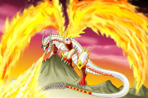 The Legendary Red Dragon Blaze