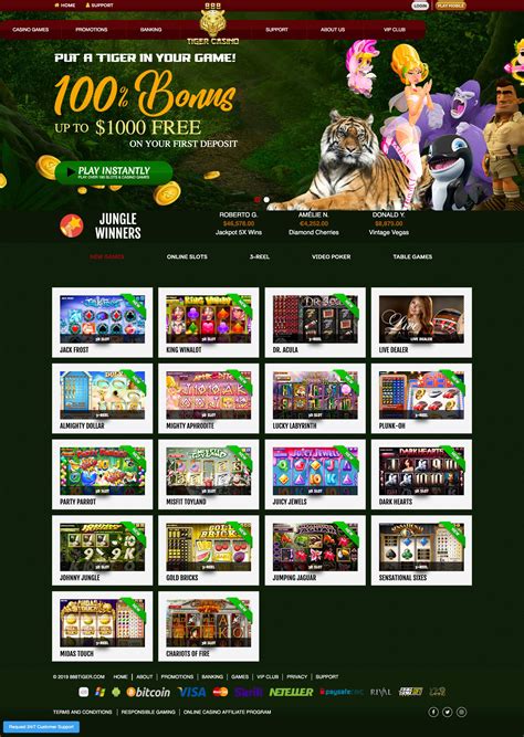 Tiger Jungle 888 Casino