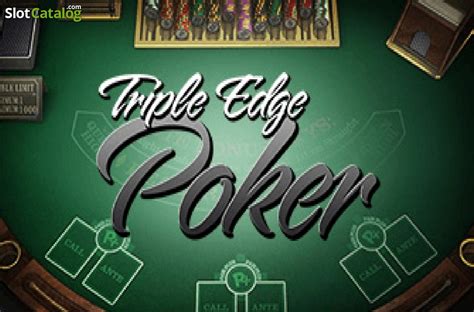 Triple Edge Poker Slot Gratis