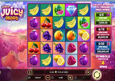 Triple Juicy Drops Slot Gratis