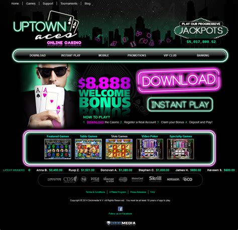 Uptown Aces Casino Online