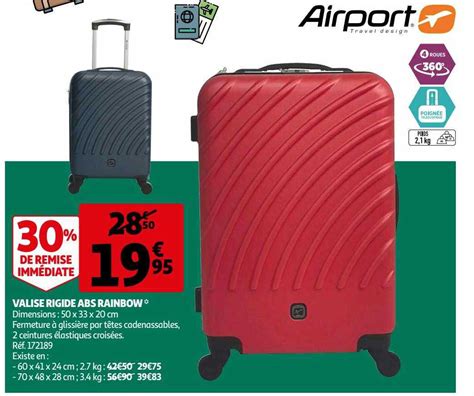 Valise Um Roletas Auchan