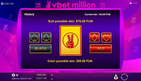 Vbet Million Pokerstars