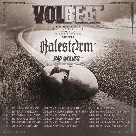Volbeat Cassino De Salao De Baile De Bilhetes