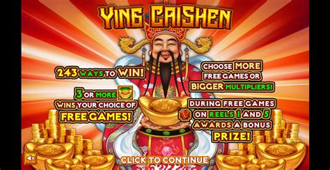 Ying Cai Shen Slot - Play Online