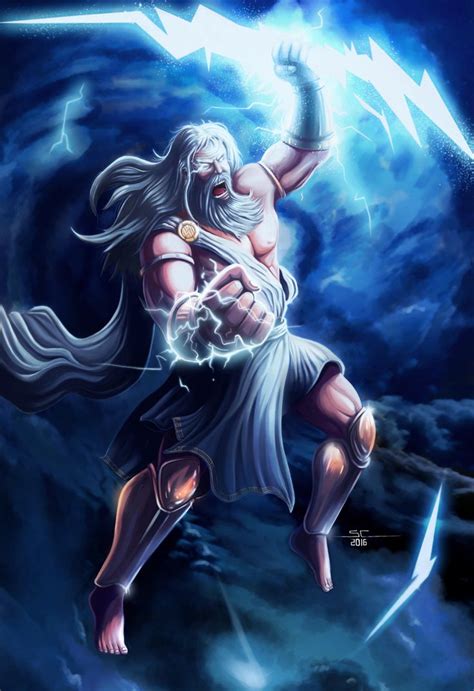 Zeus God Of Thunder Blaze