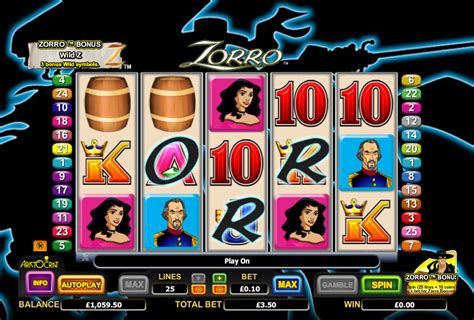 Zorro Slots Para Ipad